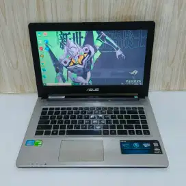 Asus A46CB slim core.i5 Nvidia Ram8GB/ssd128GB bogor