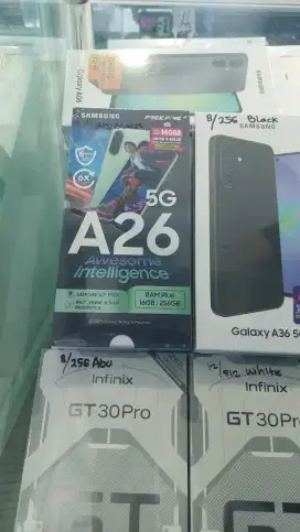 SAMSUNG A26 5g New ram 16/256