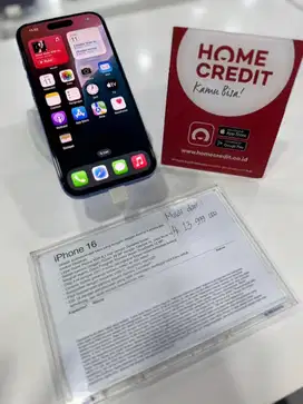 Iphone 16 biasa 128GB promo cicilan mulai 800 ribuan syarat hanya KTP