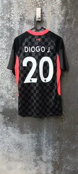 Jersey baju bola original asli liverpool 2020 2021 third diogo jota