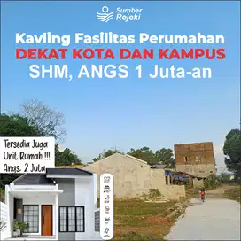 Kavling & Rumah Dekat Kota – Cicilan Mulai 1 Jutaan!