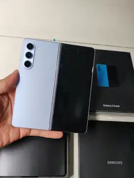 Samsung z fold 5 12/512 gb blue mulus 99% garansi sein full original