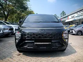 HYUNDAI STARGAZER TREND ESSENTIAL 1.5 AT MATIC 2024 HITAM, KM 16RB