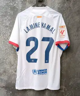 Jersey baju bola original fc barcelona barca 2023 2024 lamine yamal