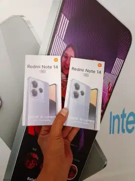 [ berminat wa saja ] Redmi Note 14 5G 8/256 Garansi resmi 15bln