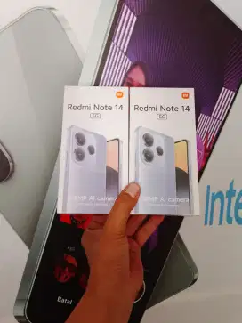 [ berminat wa saja ] Redmi Note 14 5G 12/512 Garansi resmi 15bln