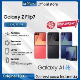 SAMSUNG GALAXY ZFLIP7 12/256GB & 12/512GB