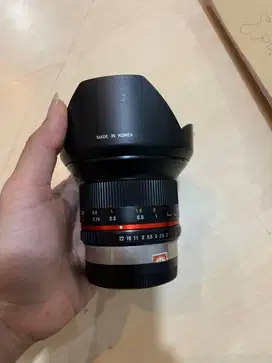 SAMYANG 12MM F2 FOR FUJI