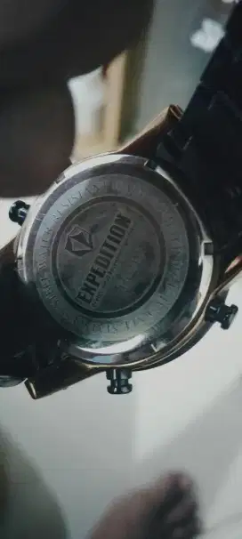 Jam tangan expedition dual time second