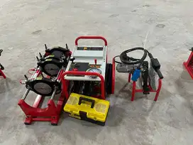 Mesin Press Pipa Hdpe Ukuran 630mm Type Hydraulic Otomatis 4 Clamp