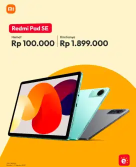 Redmi pad se baru cuma segini bosku langsung satset