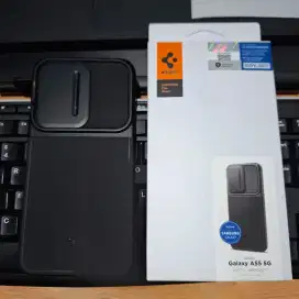 Spigen case optik armor samsung A55 5G like new original