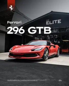 2023 Ferrari 296 GTB Rosso Corsa