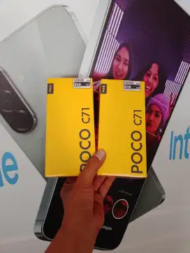 [ fast respon wa ] Poco C71 4+4/128 Garansi resmi 15bln