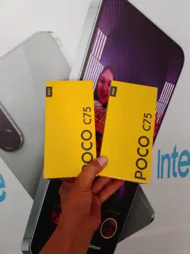 [ fast respon wa ] Poco C75 NFC 8/256 Garansi resmi 15bln