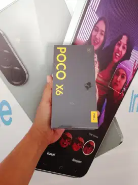 [ fast respon wa ] Poco X6 5G 12/256 Garansi resmi 15bln