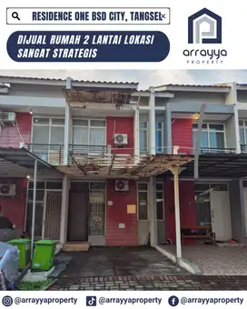 RUMAH 2 LANTAI CLUSTER RESIDENCE ONE BSD .DMB18.