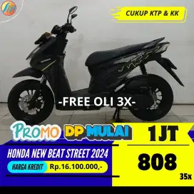 KREDIT MURAH HONDA NEW BEAT STREET 2024 SEKEN ANGSURAN TERJANGKAU