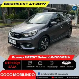 [Km45rb] All New Brio RS CVT Matic 2019 ISTIMEWA Kredit Murah