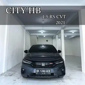 [ODO 45RB‼️] CITY HATCHBACK 1.5 RS CVT MATIC 2021 / 2022