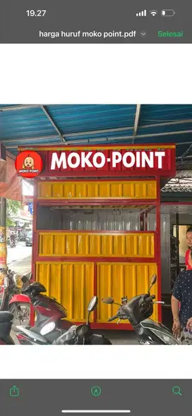 Dicari karyawan staff outlet atau crew stand