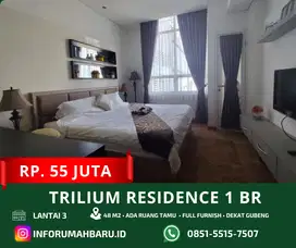 TRILIUM Lantai 3 ‼️ Apartemen 1BR Full Furnish Bagus Dekat Gubeng