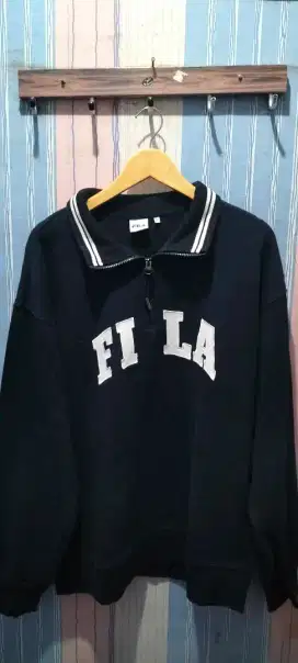 Halfzipper Fila Navy Vintage