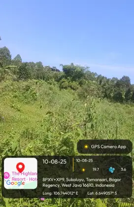 Puncak,Cocok tempat wisata, resort, villa , hotel ,restoran  view alam