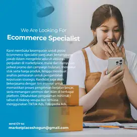 Ecommerce Specialist / Marketplace Specialist