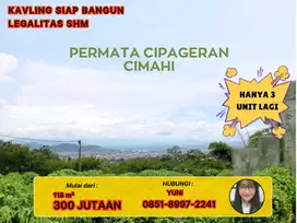 DI JUAL 140 M² KAVLING SIAP BANGUN - SHM - CIMAHI - BANDUNG