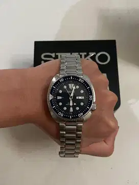 JAM TANGAN SEIKO TURTLE 5 SRP773K1 Automatic Ori Dark Blue