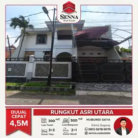 DIJUAL CEPAT BUTUH UANG RUMAH BAGUS RUNGKUT ASRI UTARA