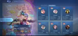 dijual akun ml skin sultan wr bagus minat chat aja