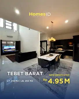 RECOMMENDED BANGET RUMAH MODEREN TROPIS DI TEBET BARAT RENOVATED 2025