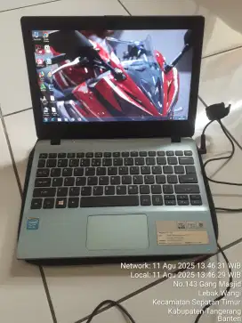 Notebook Accer Aspire V5-132  - Minus