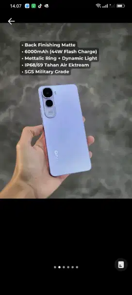 CICILAN VIVO Y400 8 256GB PROMO BUNGA 0% FREE 1 KALI ANGSURAN