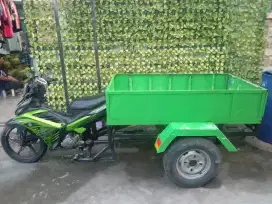 Motor modifikasi roda 3