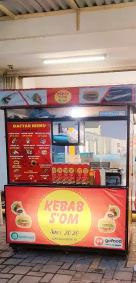 Grobak kebab fullset