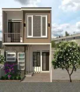 Rumah dan ruko murah meriah dekat jalan raya