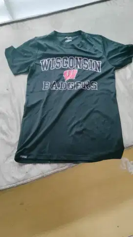 T shirt wisconsin badgers jansport original