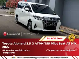 [ GARANSI 1TH ] Toyota Alphard 2.5 G ATPM TSS Pilot Seat AT 2022/2023