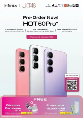 PO Infinix hot 60 pro+
