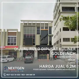 Dijual Ruko Goldfinch Gading Serpong Di Pusat Kuliner Super Ramai