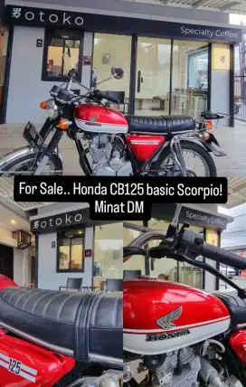 Yamaha Scorpio Modif Honda CB125
