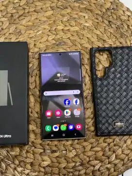 Samsung s24ultra 12/256 lengkap 
resmi sein