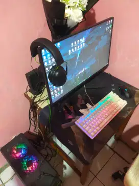 PC Gaming Fullset, kondisi mulus nominus, siap pakai