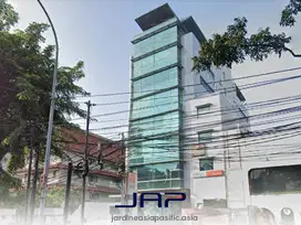 Sewa Kantor E Trade Building Luas 232 M2 Bare di Jakarta Pusat