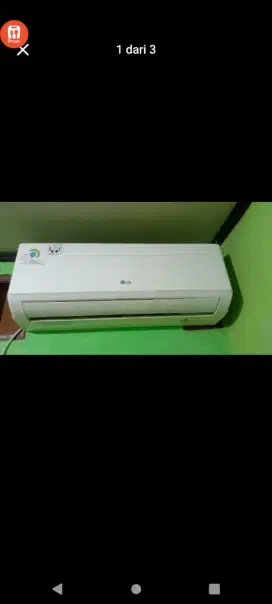 Dijual AC 1/2 PK merk LG