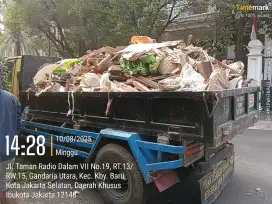 Jasa angkutan puing dan sampah