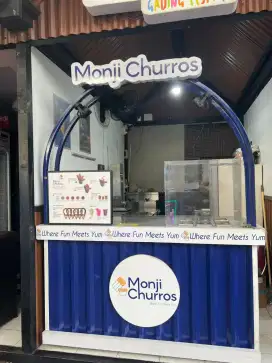 Dijual Booth & Perlengkapan ! Ex Counter Makanan, Kondisi 95%!